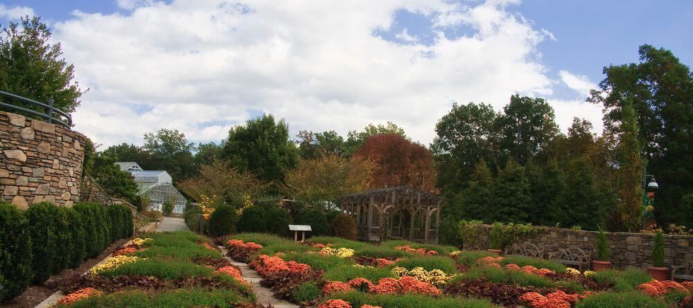 Gardens at the North Carolina Arboretum in Asheville